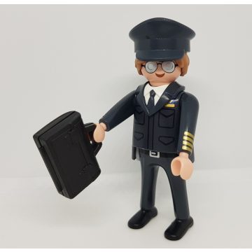   Playmobil 70369 Repülőgép pilóta zsákbamacska figura 18. sorozat (fiúknak)