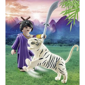 Playmobil 70382 Ázsiai harcos tigrissel