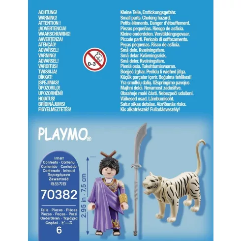 Playmobil 70382 Ázsiai harcos tigrissel