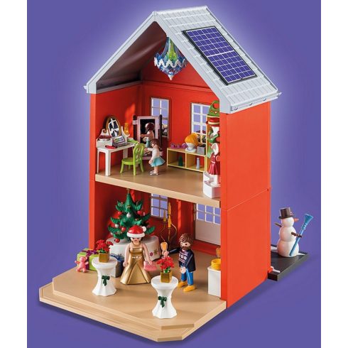 Playmobil 70383 Karácsony - Nagy adventi kalendárium, naptár - Berendezett karácsonyi ház