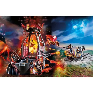 Playmobil 70390 Novelmore - Burnham láva bányája