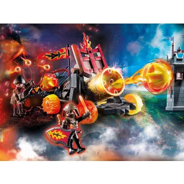 Playmobil 70394 Novelmore - Burnham láva katapultja