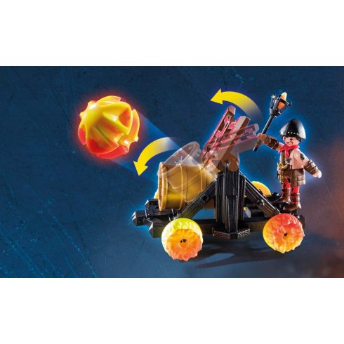 Playmobil 70394 Novelmore - Burnham láva katapultja