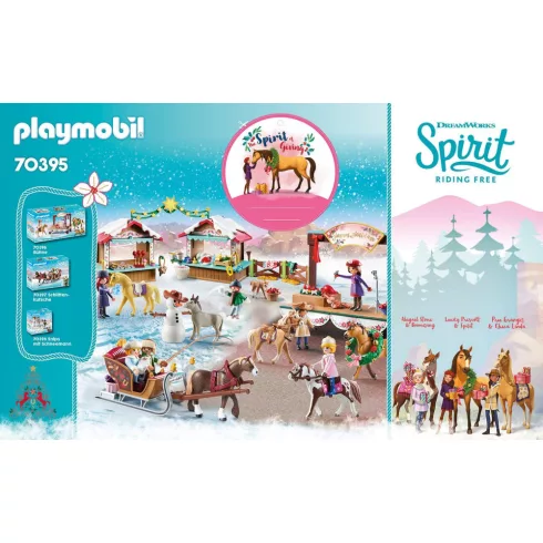 Playmobil 70395 Spirit - Karácsony Miraderoban