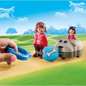 Playmobil 70406 1.2.3 Kutyasétáltatás