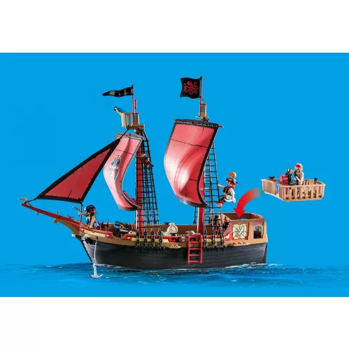 Playmobil 70411 Halálfejes kalózhajó (csomagolássérült)