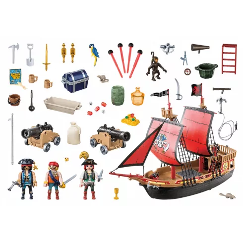 Playmobil 70411 Halálfejes kalózhajó (csomagolássérült)