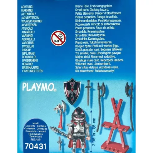 Playmobil 70431 Páncélos lovag fegyverállvánnyal