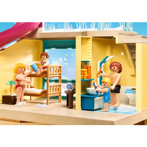 Playmobil 70435 Nyaraló medencével és csúszdával