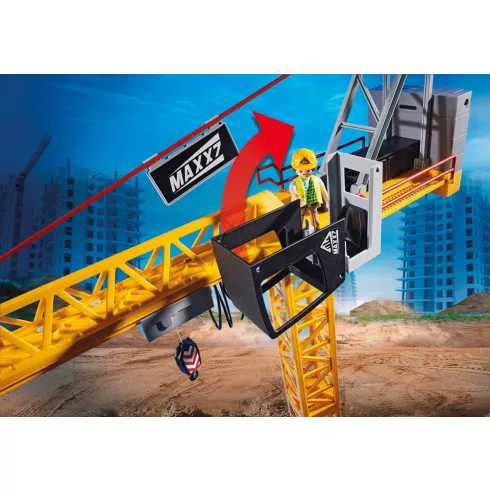 Playmobil 70441 Távirányítós RC építkezési daru