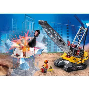 Playmobil 70442 Lánctalpas köteles kotrógép