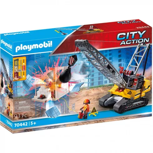 Playmobil 70442 Lánctalpas köteles kotrógép