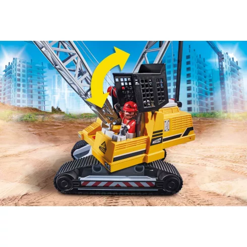 Playmobil 70442 Lánctalpas köteles kotrógép