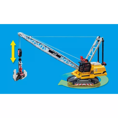 Playmobil 70442 Lánctalpas köteles kotrógép