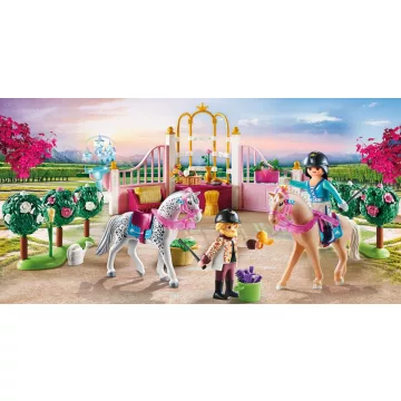 Playmobil 70450 Királyi lovasoktatás az istállóban