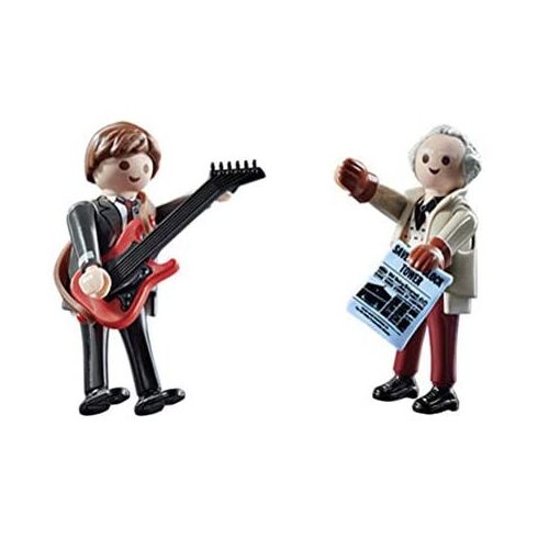 Playmobil 70459 Back to the Future - Marty McFly és Dr. Emmett Brown