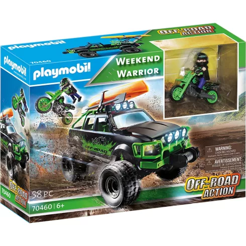 Playmobil 70460 Off-Road terepjáró crossmotorral