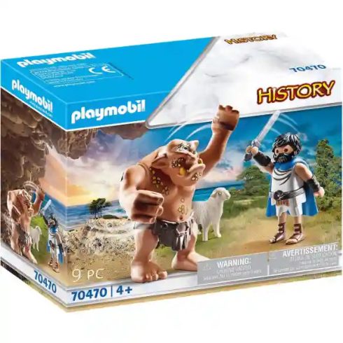 Playmobil 70470 Odüsszeusz és Polüphémosz (küklópsz)
