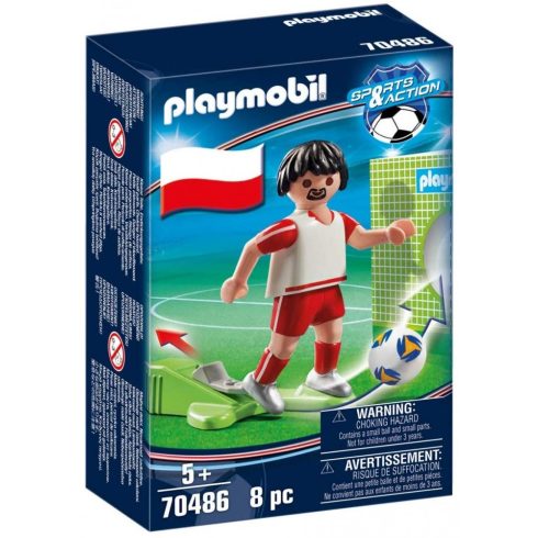 Playmobil 70486 Lengyel válogatott játékos