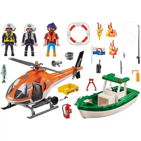 Playmobil 70491 Vízimentő helikopter