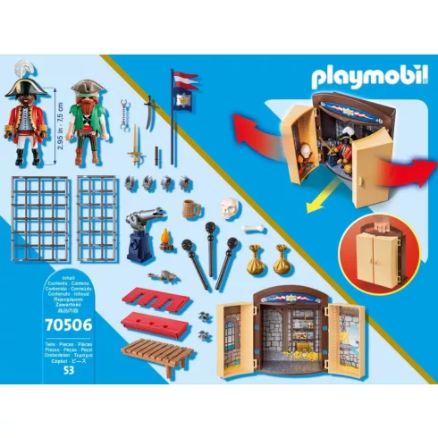 Playmobil 70506 Kalózok játékdoboz