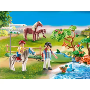 Playmobil 70512 Tereplovaglás pónilovakkal