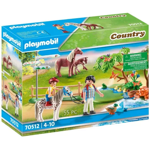 Playmobil 70512 Tereplovaglás pónilovakkal