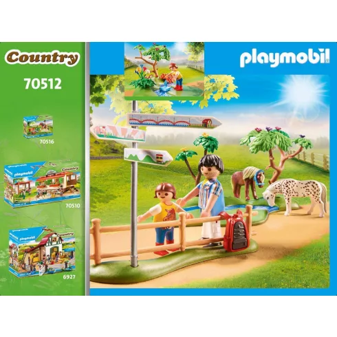 Playmobil 70512 Tereplovaglás pónilovakkal