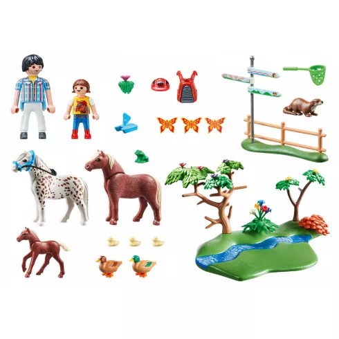 Playmobil 70512 Tereplovaglás pónilovakkal