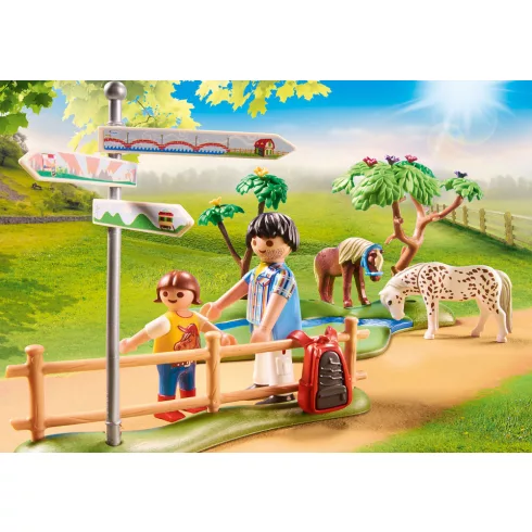Playmobil 70512 Tereplovaglás pónilovakkal