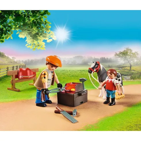Playmobil 70518 Patkolókovács terepjáróval (csomagolássérült)