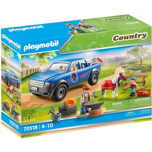 Playmobil 70518 Patkolókovács terepjáróval