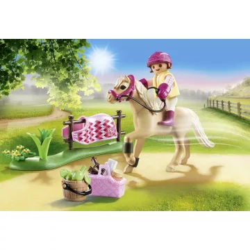 Playmobil 70521 Német lovagló-póni kiegészítőkkel