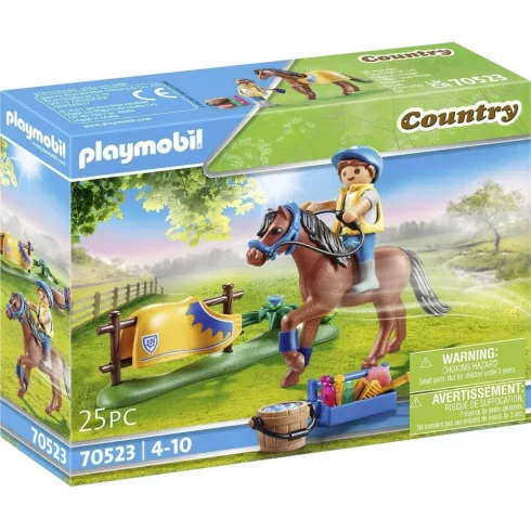 Playmobil 70523 Welsh póni kiegészítőkkel (csomagolássérült)