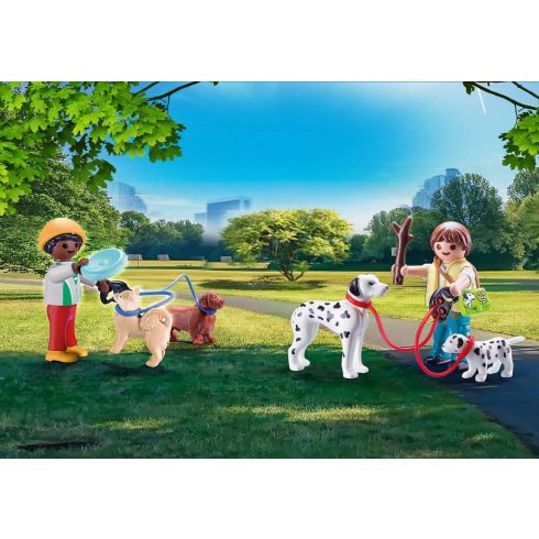 Playmobil 70530 Kutyasétáltatás hordozható táskában