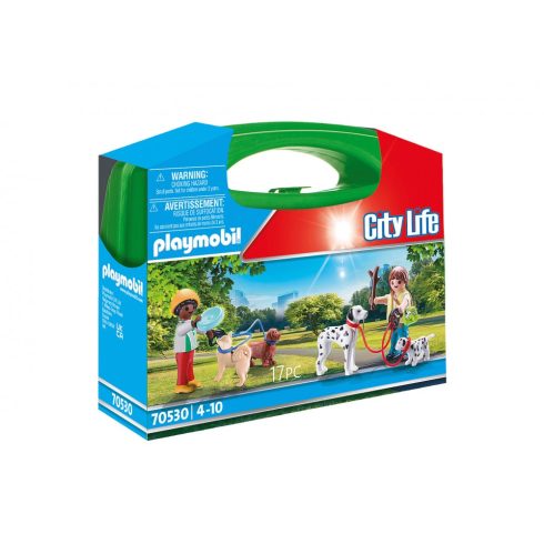 Playmobil 70530 Kutyasétáltatás hordozható táskában