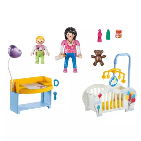 Playmobil 70531 Babaszoba kisággyal hordozható táskában