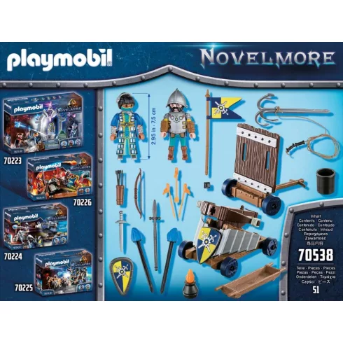 Playmobil 70538 Novelmore ostromcsapat (csomagolássérült)