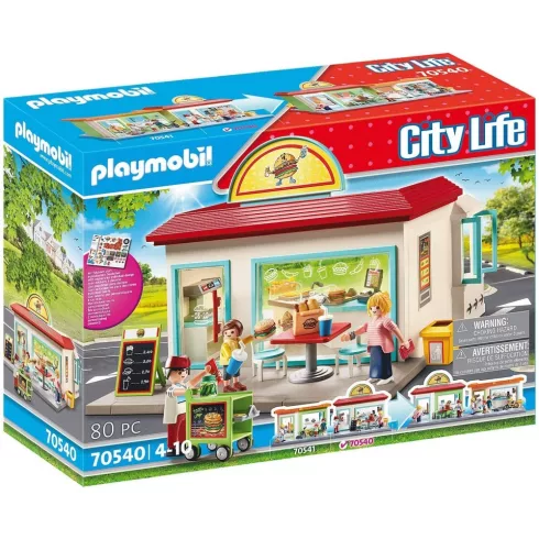 Playmobil 70540 Hamburgerező terasszal