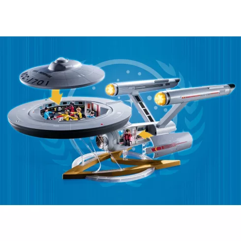 Playmobil 70548 Star Trek - U.S.S. Enterprise NCC-1701 csillaghajó