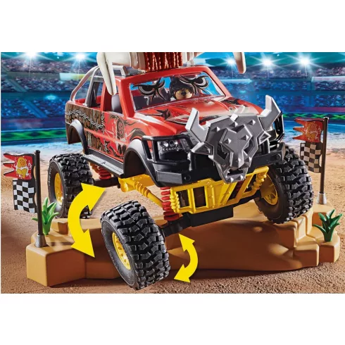 Playmobil 70549 Stuntshow - Monster Truck Bigfoot bika autó
