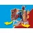 Playmobil 70553 Stuntshow - Crossmotor tüzes fallal