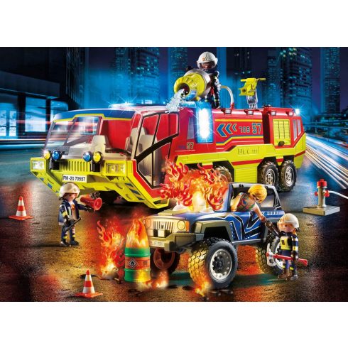 Playmobil 70557 Tűzoltóautó terepjáróval