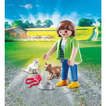Playmobil 70562 Nő kiscicákkal