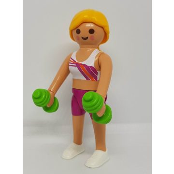   Playmobil 70566 Fitness lány zsákbamacska figura 19. sorozat (lányoknak)