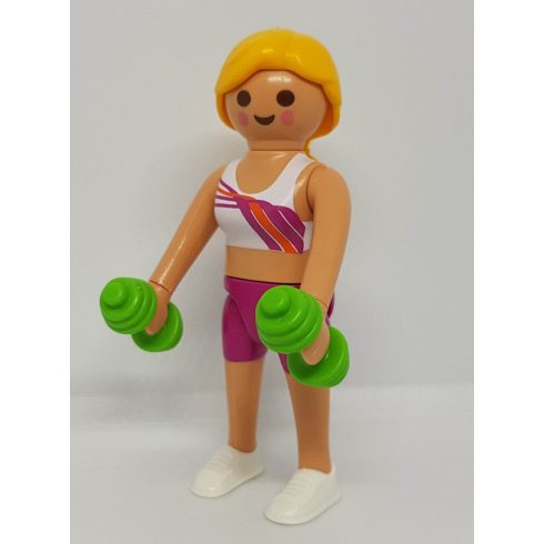 Playmobil 70566 Fitness lány zsákbamacska figura 19. sorozat (lányoknak)