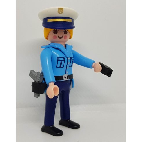 Playmobil 70566 Rendőrnő zsákbamacska figura 19. sorozat (lányoknak)