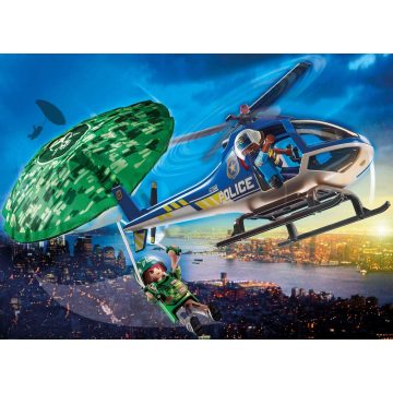 Playmobil 70569 Rendőrségi helikopter ejtőernyőssel
