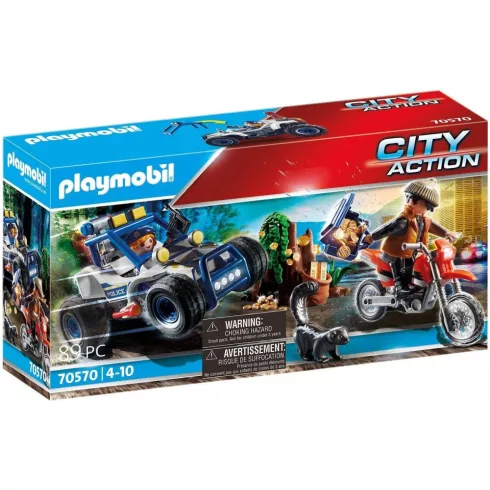Playmobil 70570 Rendőrautós üldözés