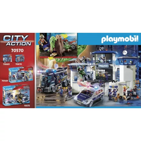 Playmobil 70570 Rendőrautós üldözés